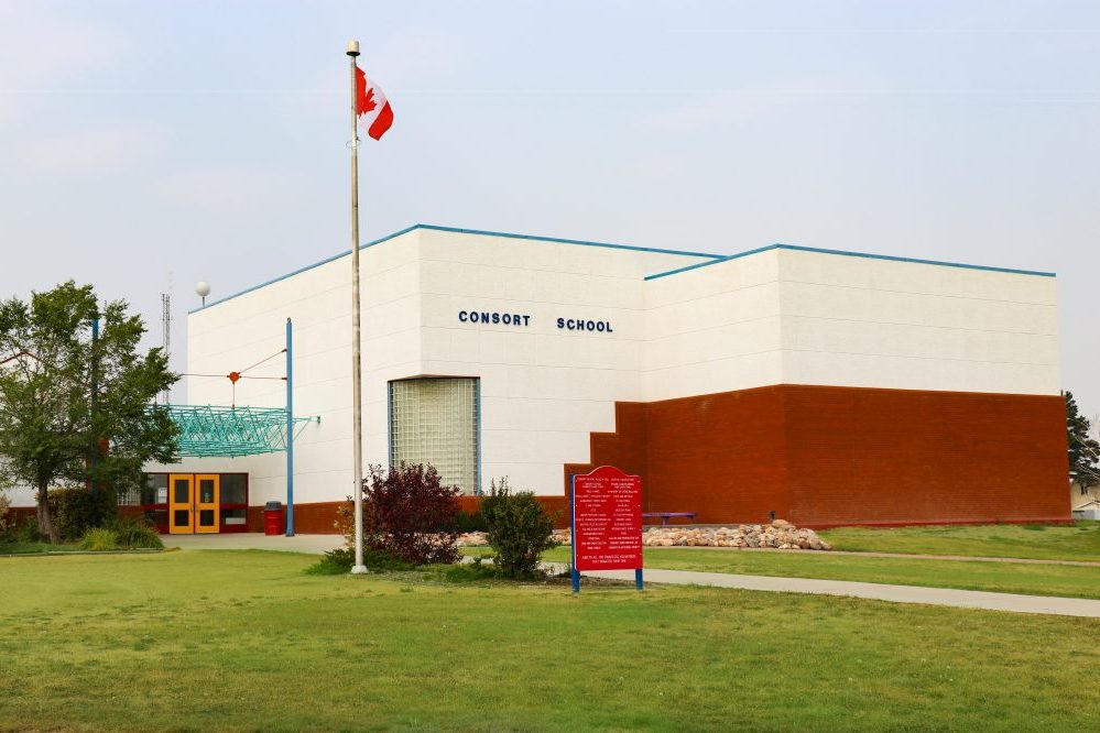School located in Consort, Alberta
