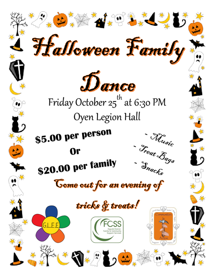 Oyen Family Dance poster