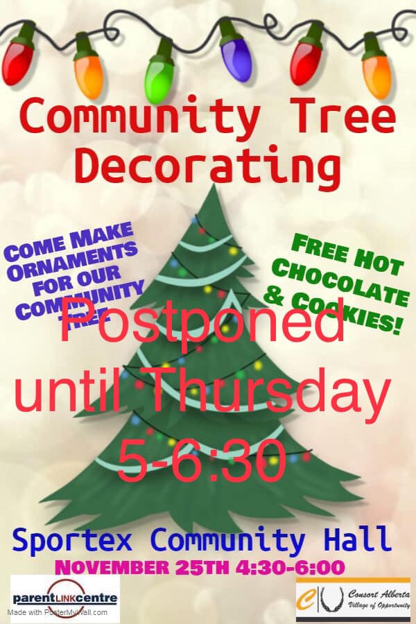 Community Tree Decorating- Rescheduled - Return to Rural