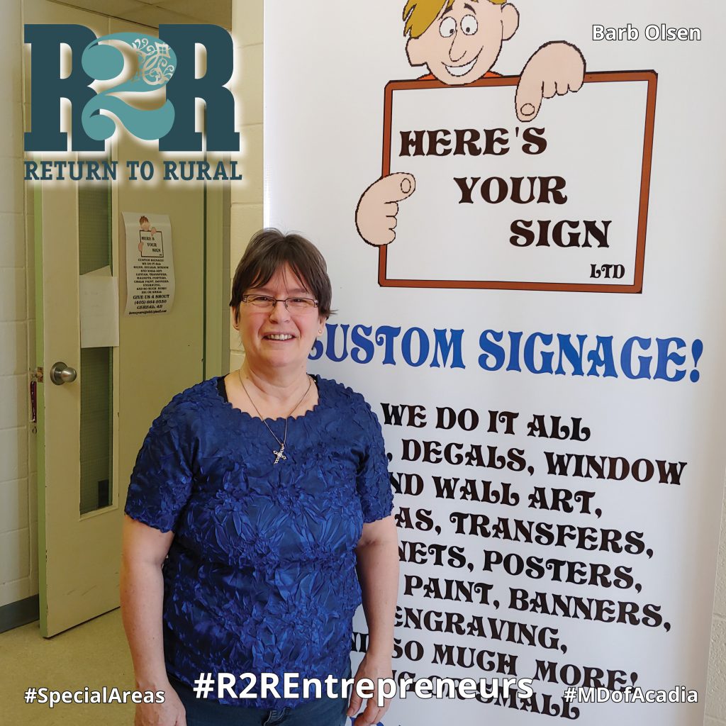 Barb Olsen  - Here's Your Sign